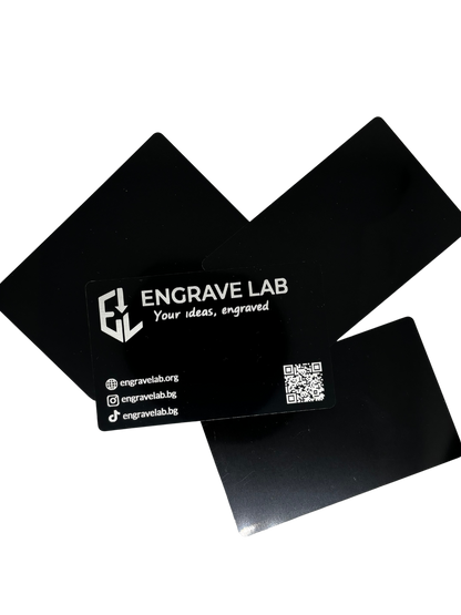 MetalLink: Метална Премиум Бизнес Карта/Визитка(15бр.)