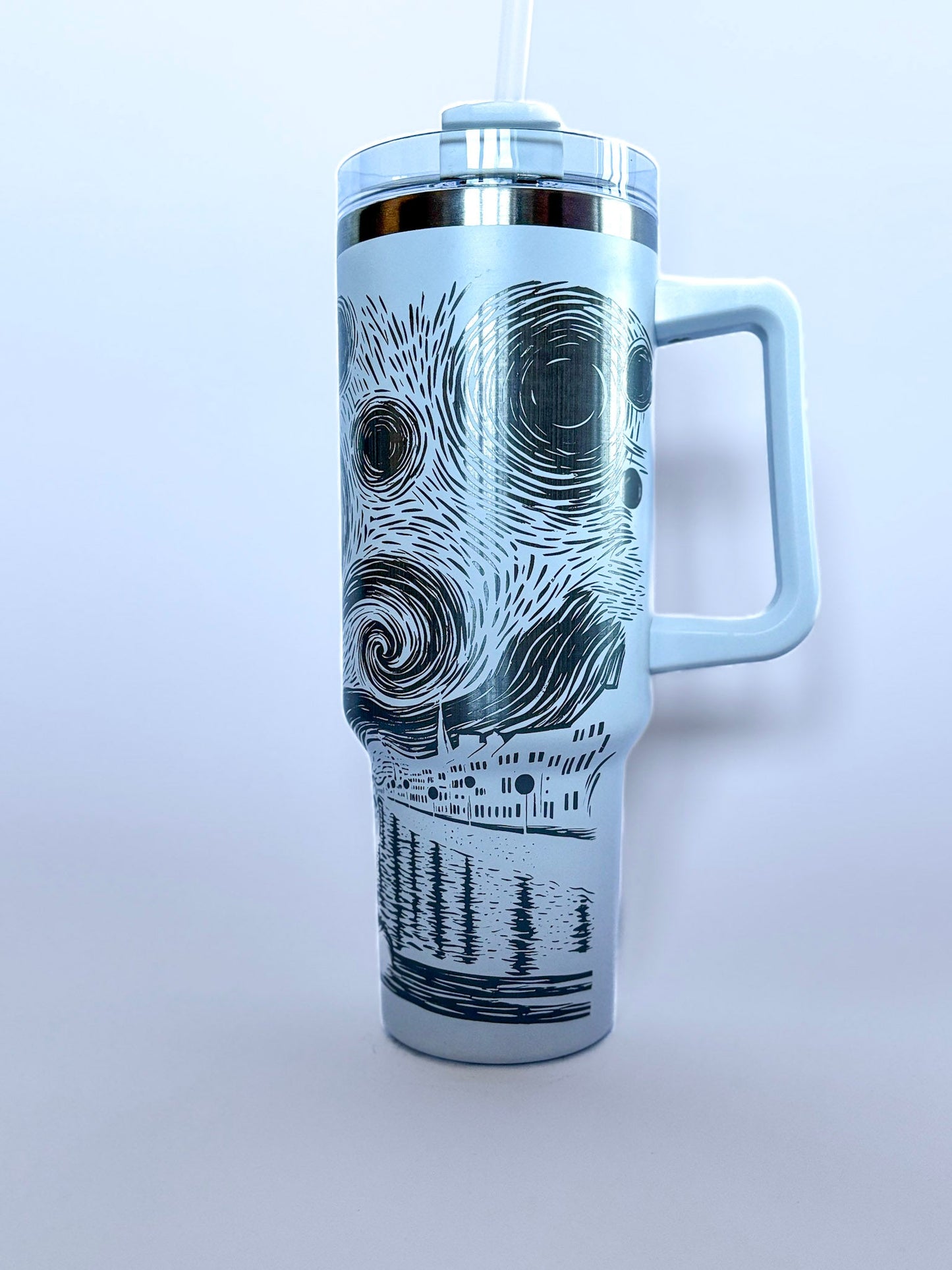 Термо Чаша MyGo - "Котки в Звездна нощ" 1.2л