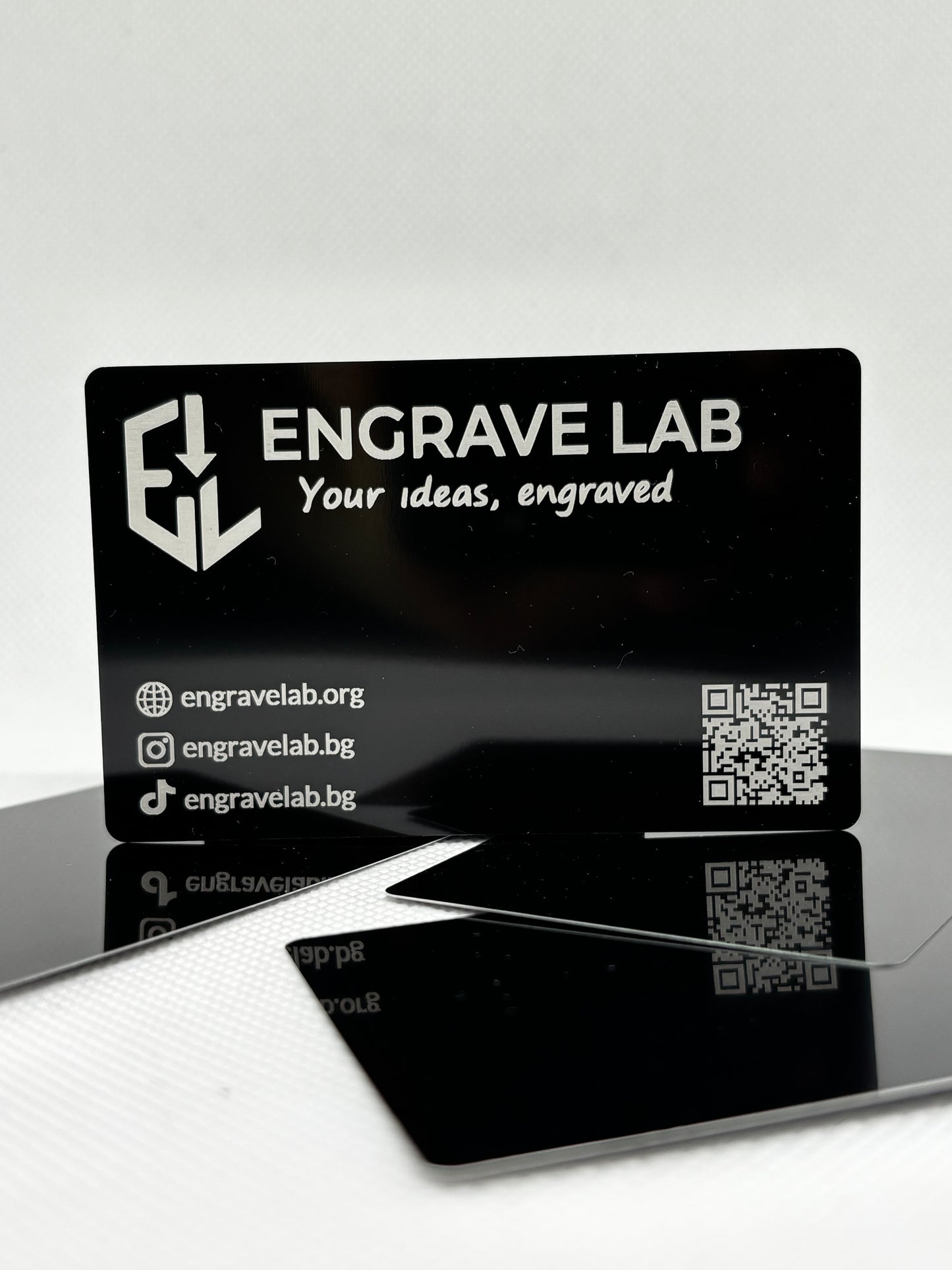 MetalLink: Метална Премиум Бизнес Карта/Визитка(15бр.)