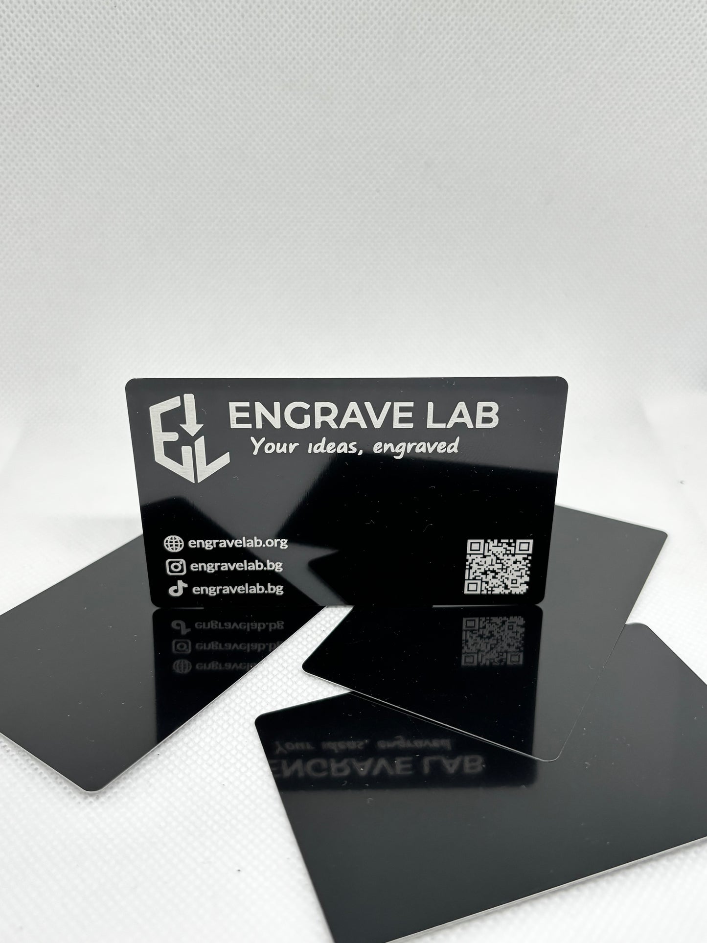 MetalLink: Метална Премиум Бизнес Карта/Визитка(15бр.)